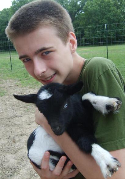 baby goats at science camp